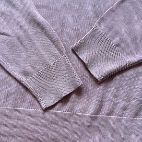 COS Pink Men’s Crewneck Cotton Sweater - Picture 4 of 7